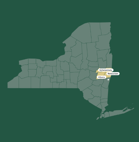 New York State Map